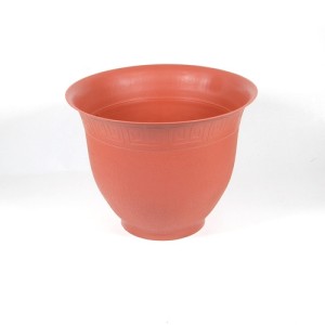 Vaso Redondo 22 Cm Marron