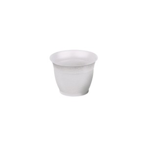 Vaso Redondo 9 Cm Cinza