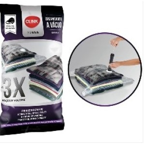 Organizador  Vacuo  Plastico  50 X 60 Cm