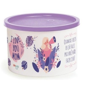 Pote  Frases  De  Mães  1800 Ml  Roxo