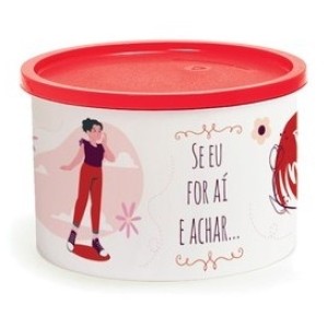 Pote Frases  de Mãe Vermelho 1800 ml