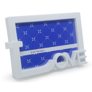 Porta  Retrato  Love  1 Foto Horizontal 10 X 15 Cm