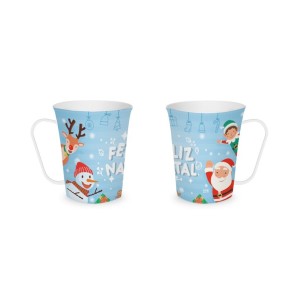 Caneca Label Natal  430 Ml