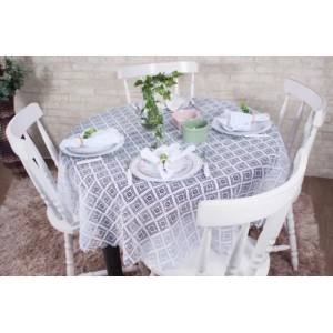 Toalha de Mesa  1,40 Redonda de Renda