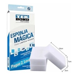 Esponja  Magíca  Embalagem  Com 3 Unidades