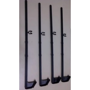 Haste Para Bandeira  de Carro  Grande Pacote com 300 Unidades