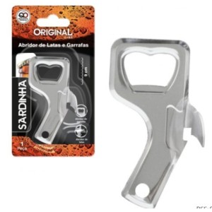 Abridor  de Latas  Garrafas  Cartela