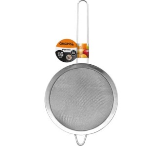 Peneira de  Metal  Inox  16 Cm