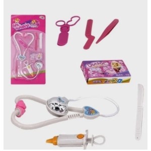 Kit  Médico 6 a  7  Peças Glam  Girls