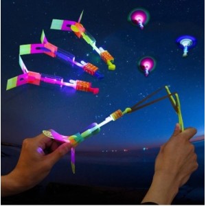 Brinquedo  Voador De  Plastico  Com  Led