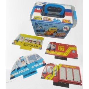 Maleta  Paper  Car  Toys -  City  Cars