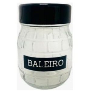 Pote  Vidro 600Ml  Barril  Baleiro