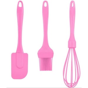 Jogo  Com 3 Peças  Pincel  de Silicone