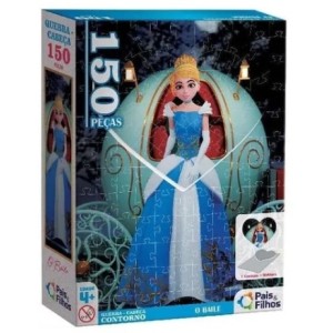 Quebra Cabeça  Contorno 150 Peças  -O  Baile- Premium