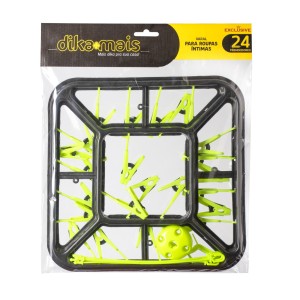 Varal  Quadrado  Com 24 Prendedor  Exclusive