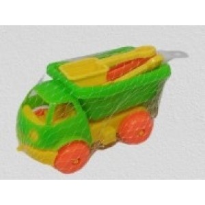 Kit  Mini  Caminhão de Praia  5 Peças  Rede