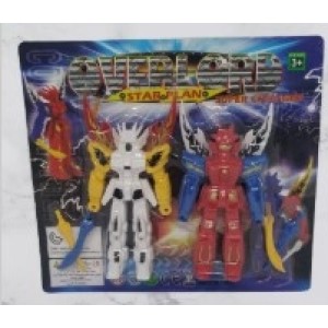 Kit  Robô Com 2  19 Cm