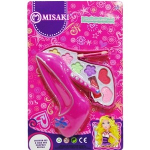 Kit  Maquiagem  Infantil  Em  Estojo  Plastico