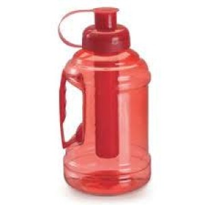 Garrafa Red com Tubo Gelo Pet 1000 ml