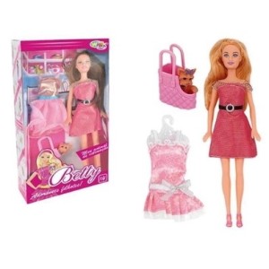 Boneca  Betty Adoráveis  Filhotes