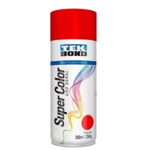 Tinta  Aerossol  Vermelho  Uso  Geral 350 ML/250G
