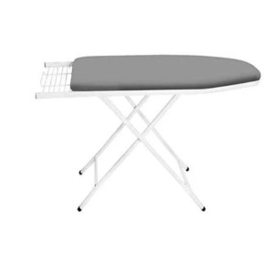 Mesa de  Passar  Extra  Forte  Branco  Metalizado