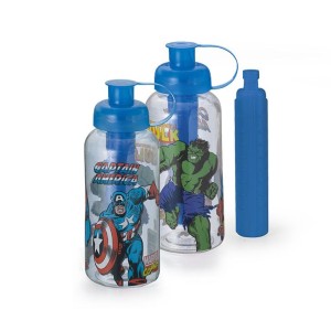 Garrafa Sleeve Marvel Com Tubo Gelo