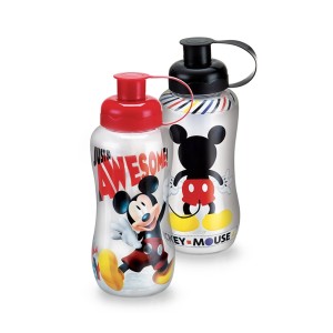 Garrafa Sleeve Mickey Com Tubo 600 Ml