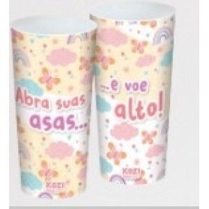 Copo Decorada Infantil Feminino