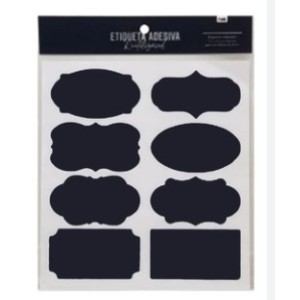 Etiqueta  Adesiva 2 Peças  Reutilizável