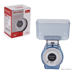 Balança  De  Cozinha  Analogica  Com Tigela 1 Killos