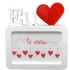 Porta Retrato 10 x 15  Cm  Eu Amo