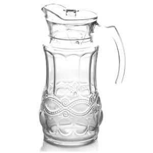 Jarra  De  Vidro  Com Tampa 1800 Ml