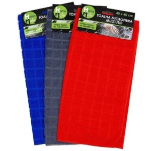 Toalha  Microfibra  40 x 40 Cm