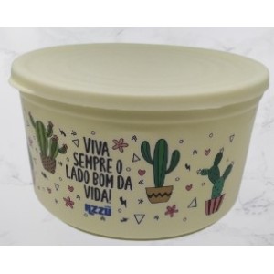 New Pratt 1000 Ml  Amarelo Cacto Tampa Amarela