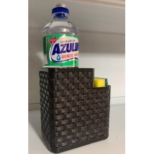 Porta  Detergente  Rattan  Color  Sem tampa