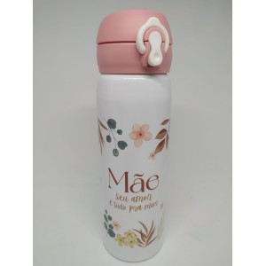 Garrafa  De Aluminio  550 Ml  Mãe