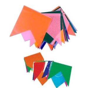 Bandeirola  De Seda  10 Metros