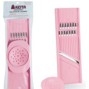 Cortador e Ralador  no Saquinho Rosa