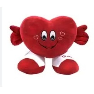 Almofada Coração Com Pé