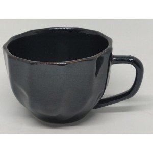 Xícara  Chá  Prisma  Preto 200 Ml