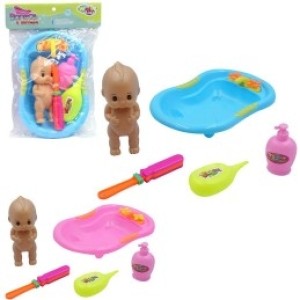 kit  Boneca  e  Banheira