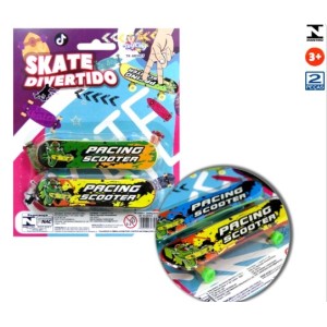 Skate  de  Dedo  Divertido  Com  2 Peças