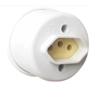 Tomada  Externa  10A 2P +T Flow  Pack