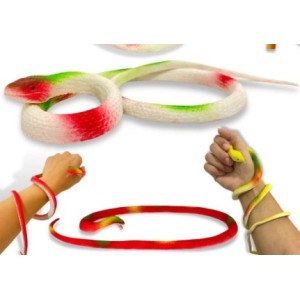 Animal De Plastico Cobra  Emborrachada