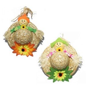 Espantalho  Com Chapéu de Palha