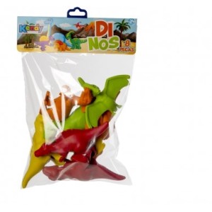 Kit Brinquedo Dino Com 8