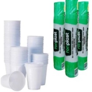 Copo Descartavel  180 Ml Com 100 Unidades