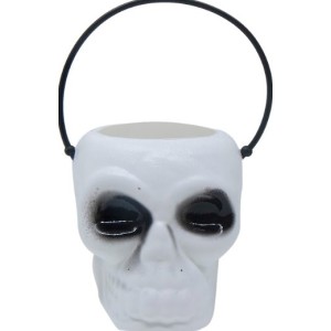 Caveira Balde Branco