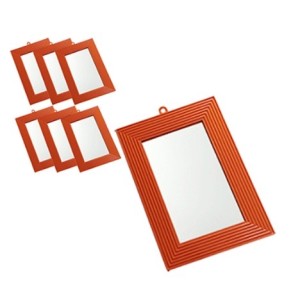 Espelho Moldura Plastica N°14 Com 6 Unidades